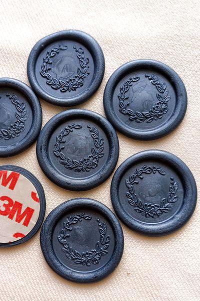 Dekorden 50 ready-made seals - Anthracite color