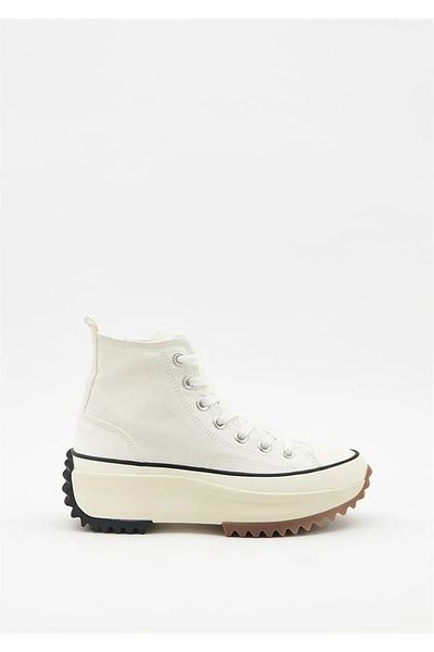 Hush Puppies 033z100936 Azaria White High Sole Women's Sneaker Sports Shoes
