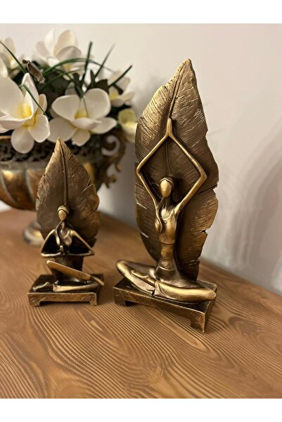 NARART Dekoratif Hediyelik Tüylü Yoga Biblo