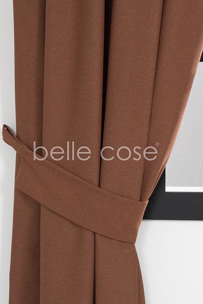 Belle Cose Country Style Wicker Thermal Blackout Blackout Tile Background Curtain Single Wing