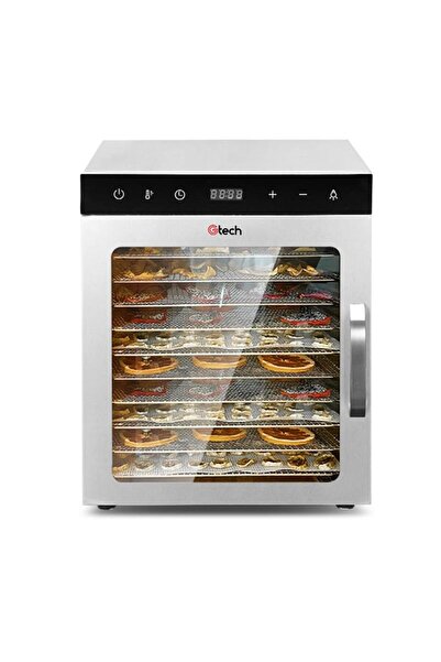 Gtech SS-10H Sebze ve Meyve Kurutucu, 10 Tepsi Kapasiteli