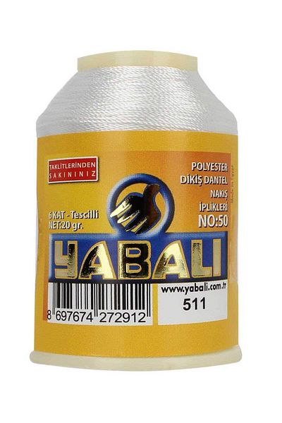 Yabalı Embroidery Thread Polyester No:50 20 Gr