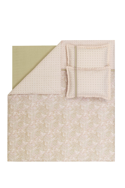 Yataş Catina Double 100% Cotton Ranforce Duvet Cover Set - Powder