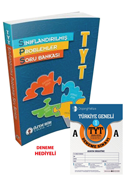 Genel Markalar Özdebir Yayınları Tyt Sınıflandırılmış Problemler Soru Bankası...