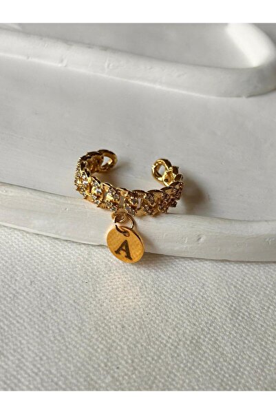 Rossetto Atelier Örgü A Harfli Yüzük