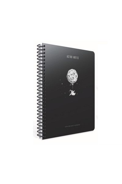 Gıpta Astro Notes A4 100 coli caiet cu copertă din carton spiralat pătrat 5429