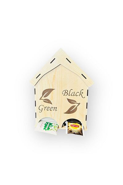 Dlyn Dalyan House Shaped Tea Bag