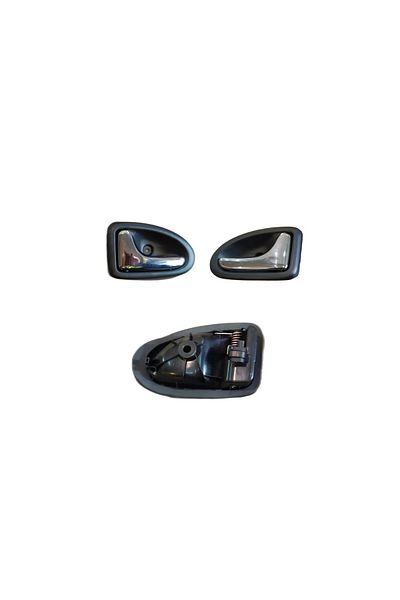 BARANPLAST Renault Clio 2 Chrome Door Internal Opening Handle - 2 Pieces 8200641126