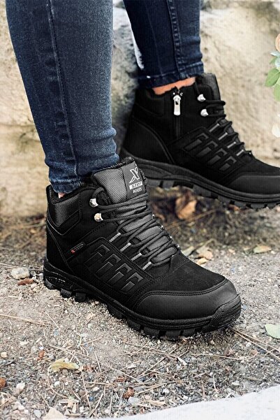 ARKEYSS Ανδρικά χειμερινά παπούτσια Cold Proof Μπότες με φερμουάρ Furry Orthopedics