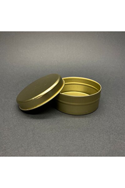 Pause Art Home 100 CC METAL KUTU - GOLD - TENEKE KUTU - KÜÇÜK METAL KUTU - ME...
