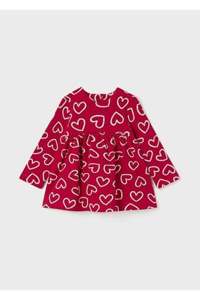 MAYORAL Baby Girl Red Dress Knitted