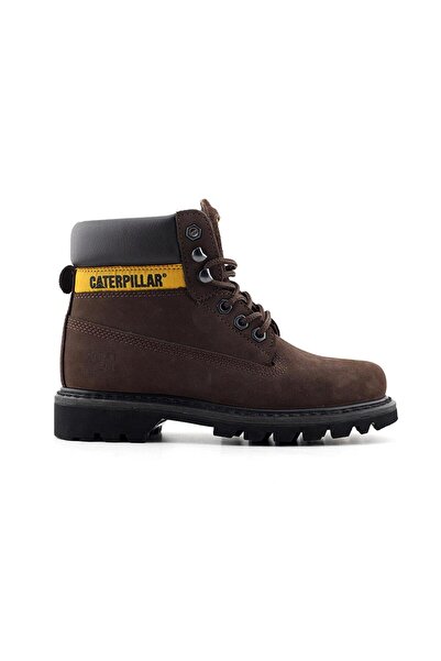 Caterpillar Colorado Unisex Bot Nubuk Çikolata