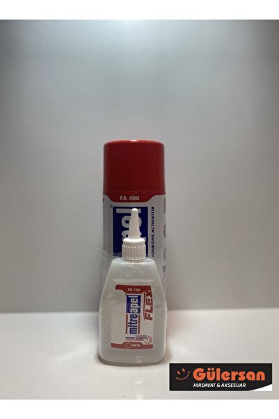 APEL Dondurucu Spreyli Hızlı Yapıştırıcı Seti (400ml) + (100g)