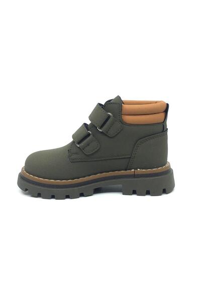 Taşpınar Ayakkabı Taşpınar Girl Boy Pohodlné dětské zimní krátké kozačky s dvojitým suchým zipem Nová sezóna 26-35