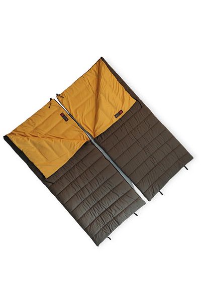 Naturecamp Hati 350 Brown -15 Degree Combine Double Padded Sleeping Bag
