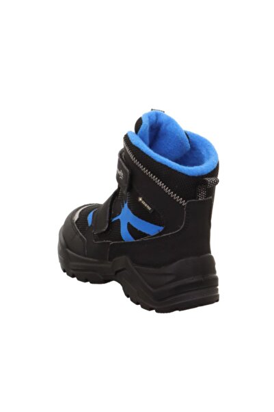 Superfit SNOW MAX - Black/Blue Boy Waterproof Gore-tex Boots