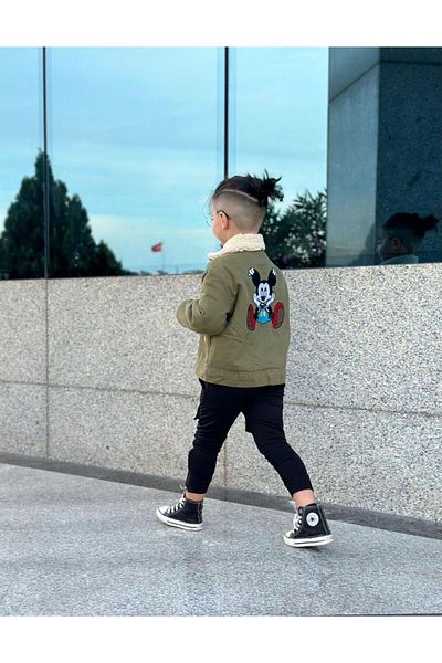 BERFONZO KIDS Зимно дънково яке за момче