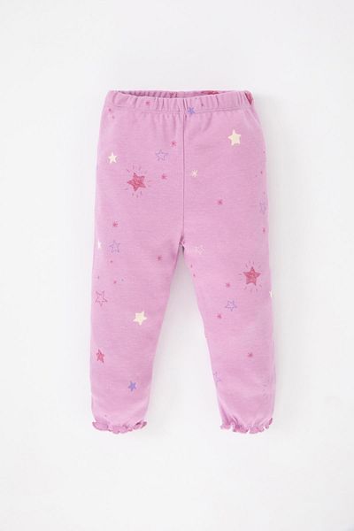DeFacto Baby Girl Star Patterned Long Sleeve Pajama Set