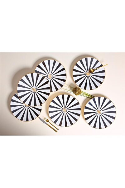 Porland Palms 6 lı Düz Tabak 27 cm