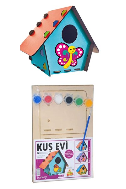 Kumtoys Ahşap Maket Kuş Evi