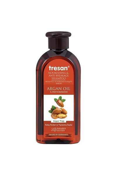 Tresan Argan Oil Nourishing and Anti-Breakage Care Shampoo 300ml