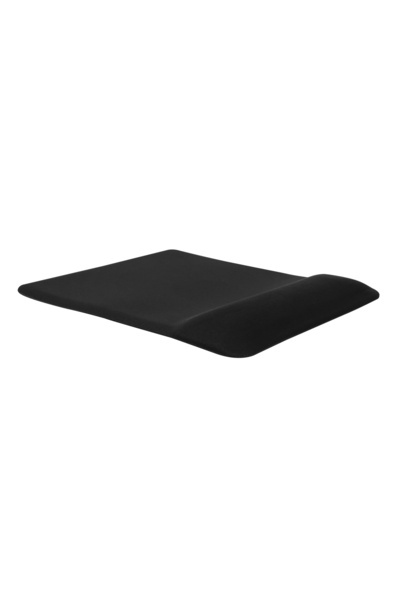 newdaki Siyah Dikdörtgen Bilgisiyar Notebook Bileklik Destekli Ergonomik Optik Mousepad 19x23 Cm