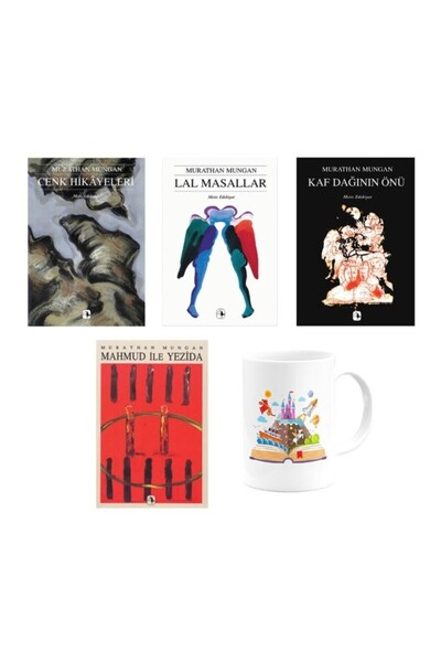 Metis Yayınları Murathan Mungan SET - Cenk Hikayeleri - Lal Masalları-Kaf Dağ...