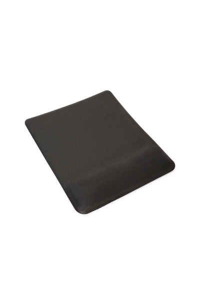 newdaki Siyah Dikdörtgen Bilgisiyar Notebook Bileklik Destekli Ergonomik Optik Mousepad 19x23 Cm