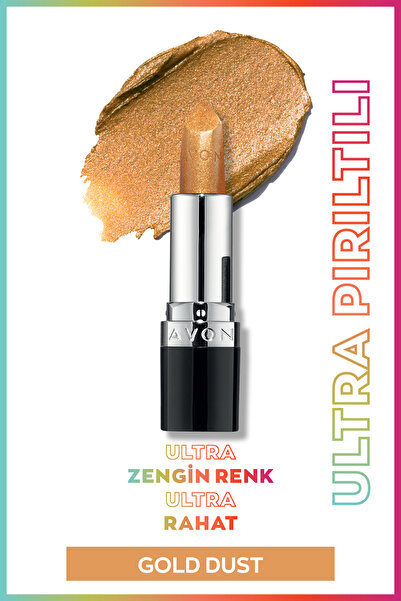 AVON Ultra Shimmer Lipstick - Gold Dust