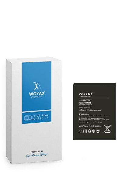 woyax By Deji Samsung E250 Uyumlu Premium Batarya / Ab463446bu