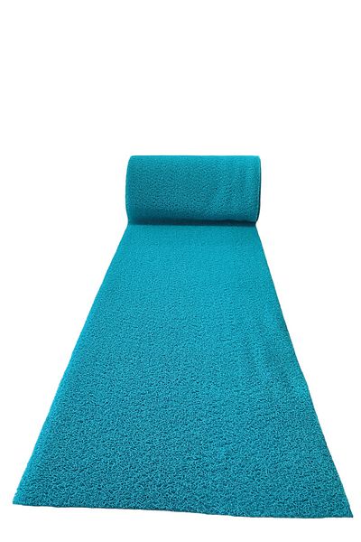 TBMPLASTİK TBM Plastic Curly Mat Non-Slip Base Carpet Runner Door Front Mat Width 120 cm