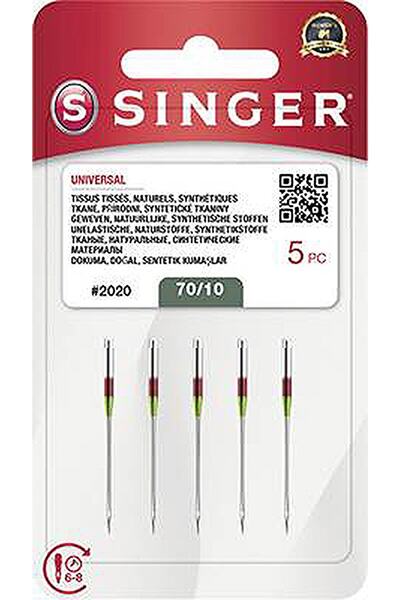 SİNGER Dikiş Makinesi Iğnesi 2020- 70/10 Numara