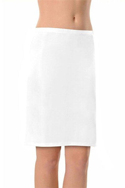 bejamonti Women's White Short Lace Skirt Skirt