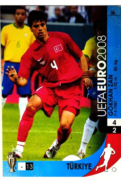 Panini GÖKHAN ZAN UEFA EURO 2008