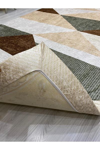 ALLGELSİN Noul sezon Husă elastică pentru covor Husă decorativă lavabilă cu imprimare digitală Husă modernă cu dungi