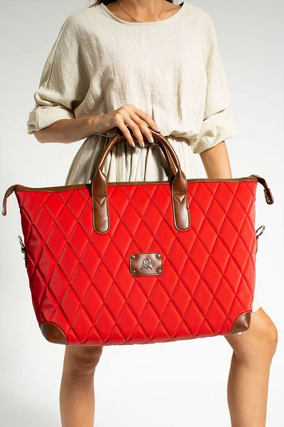 MEGA ÇANTA LARGE SIZE QUILTED TRAVEL BAG