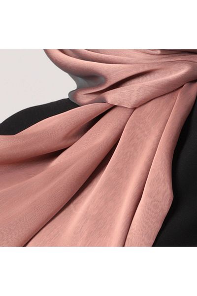 Levidor Women's Copper Janjan Chiffon Evening Dress Shawl
