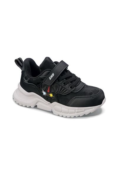 Sanbe 130 Y 9204 31-35 MEN'S LIGHTED KIDS SPORTS Black