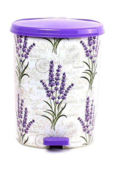 Özer Desenli Çöp Kovası Pedalı Orta Boy