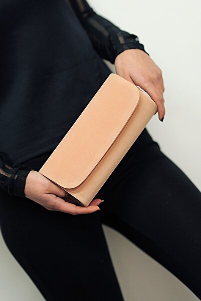 WMİLANO Geantă de seară pentru femei Nut Nubuck