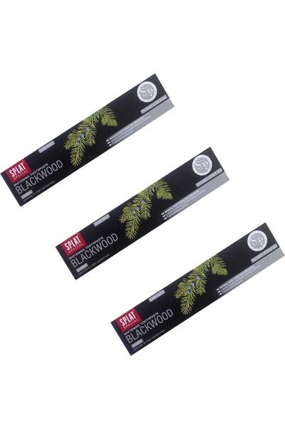 Splat Blackwood Black Toothpaste 75 ml 3-Piece Opportunity Pack