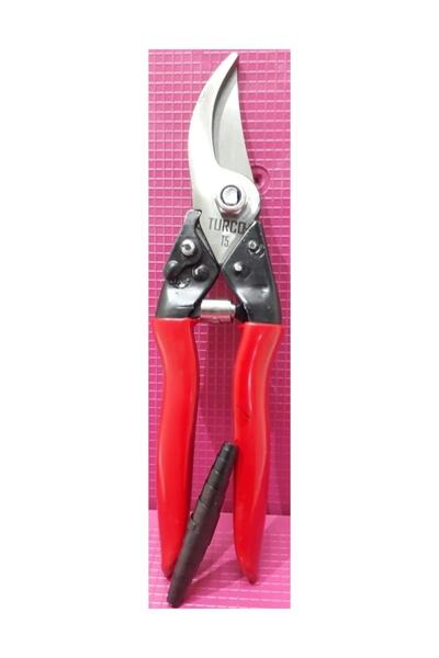 Akgün Stainless Steel Vineyard Garden Pruning Shears 23 Cm with Spare Spring