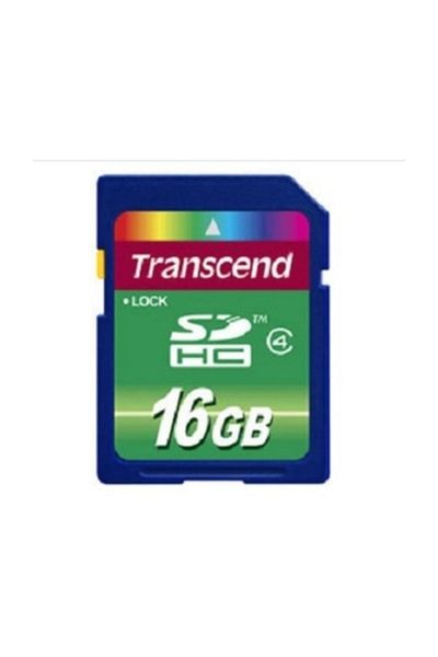 Transcend 16GB SDHC Class 4 Memory Card444416 ts16gsdhc40760557818564