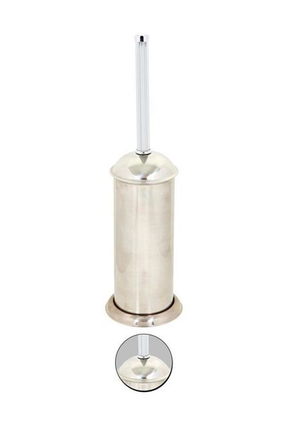Maya Line Chrome Toilet Brush 100% Brass