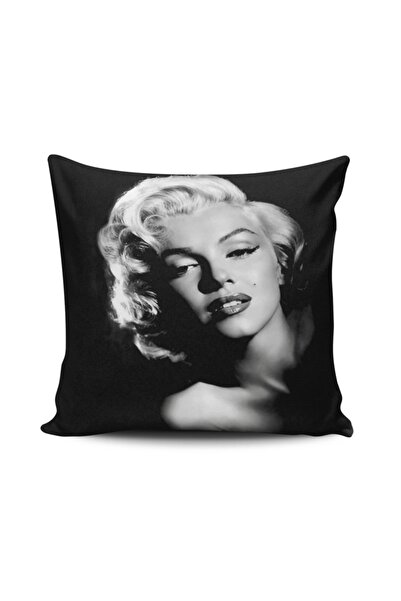 Alkan Homes Marilyn Monroe Dijital Baskılı Kırlent Kılıfı