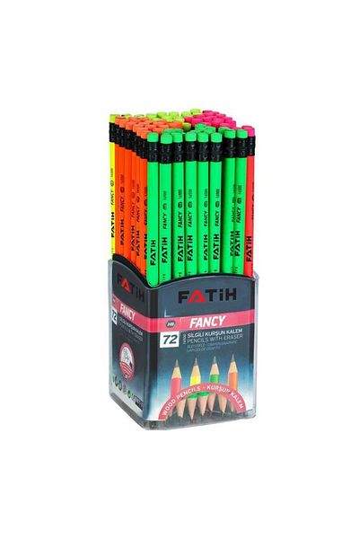 Fatih Fancy Pencil with Eraser 5 Pack