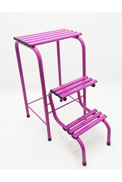 HASTUNÇ Katlanır Metal Merdivenli Tabure Hem Merdiven Hem Tabure