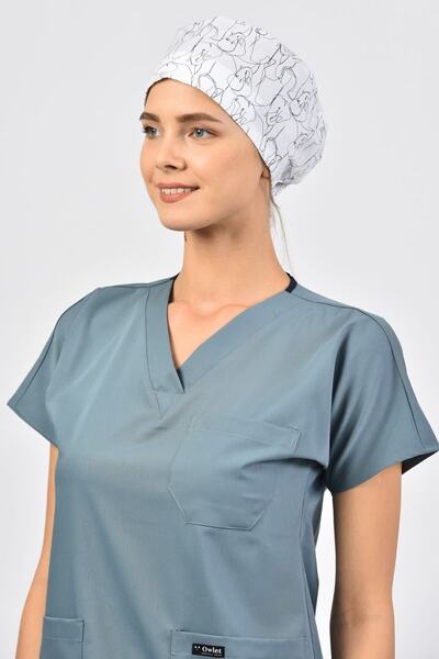 Owlet Medikal Fil Figürlü Beyaz Cerrahi Bone