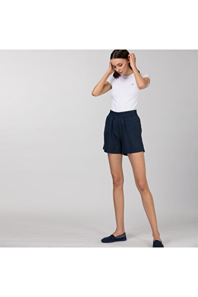 Lacoste Women's Navy Blue Shorts