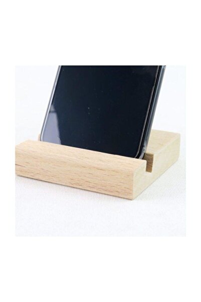 apak Ahşap Telefon Tutucu 1 Adet